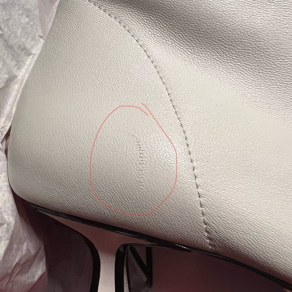 Kat Maconie White Leather Ankle Boots Size 10 US / 41 EU - Picture 3 of 9